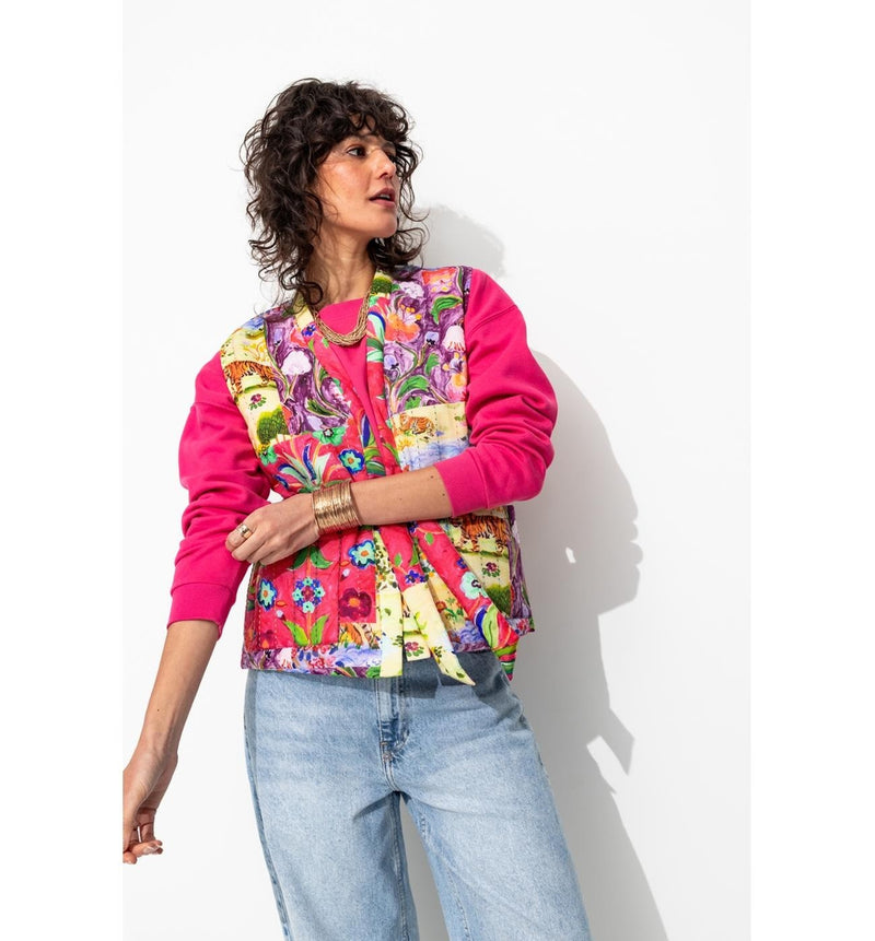 Veste Imprimée Laura Gulshani - Multicolore Sans Rgt