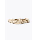 Ballerines-babies Cuir Perlé - Naturel Uni Clair