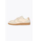 Baskets Bicolores Femme - Naturel Uni Clair