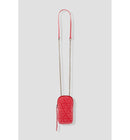 Pochette Smartphone en Jean - Rouge Uni Colore