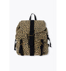 Sac à Dos Léopard Femme - Grège Imprime