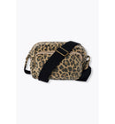 Sac Besace en Toile Léopard - Grège Imprime