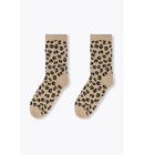 Chaussettes Léopard Femme - Naturel Imprime