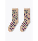 Chaussettes Léopard Femme - Rose Imprime
