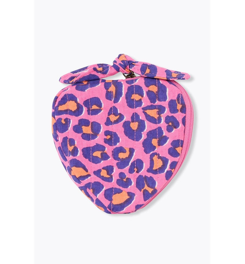 Porte-monnaie Léopard Femme - Rose Imprime