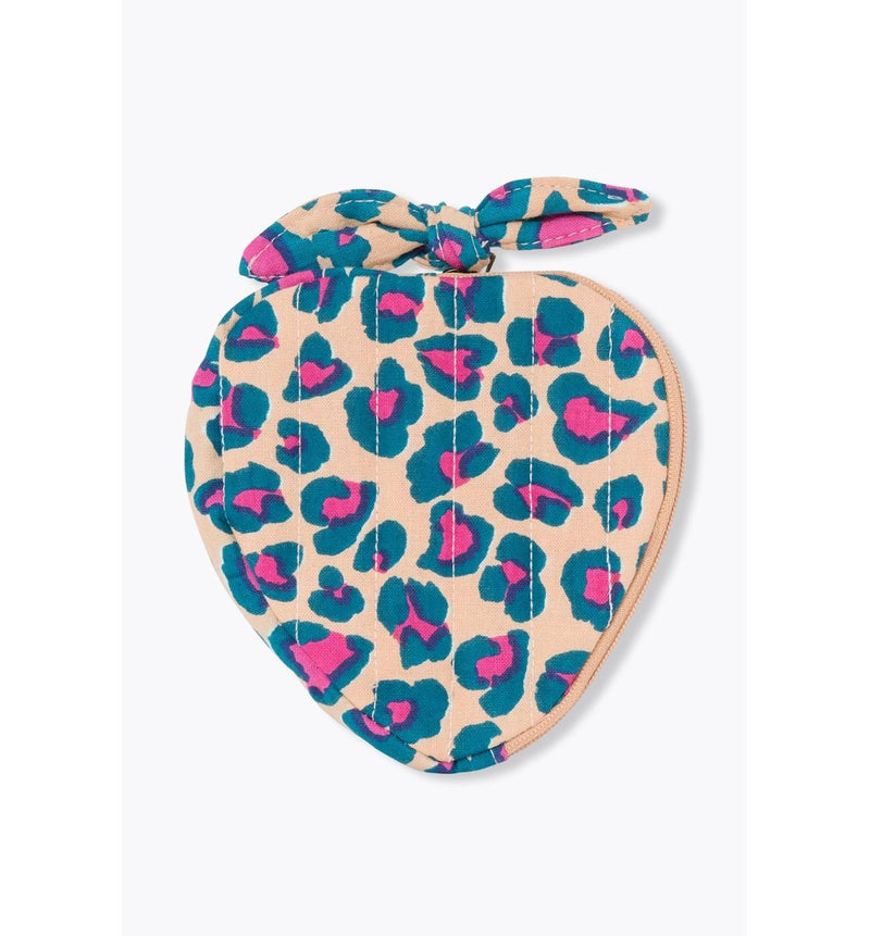 Porte-monnaie Léopard Femme - Rose Imprime