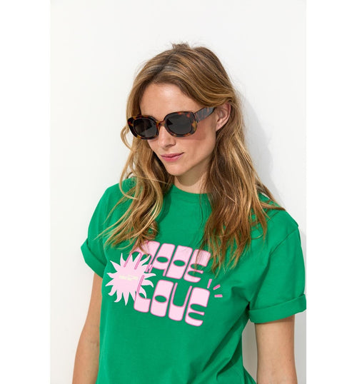 Lunettes de Soleil Femme - Marron Uni Fonce