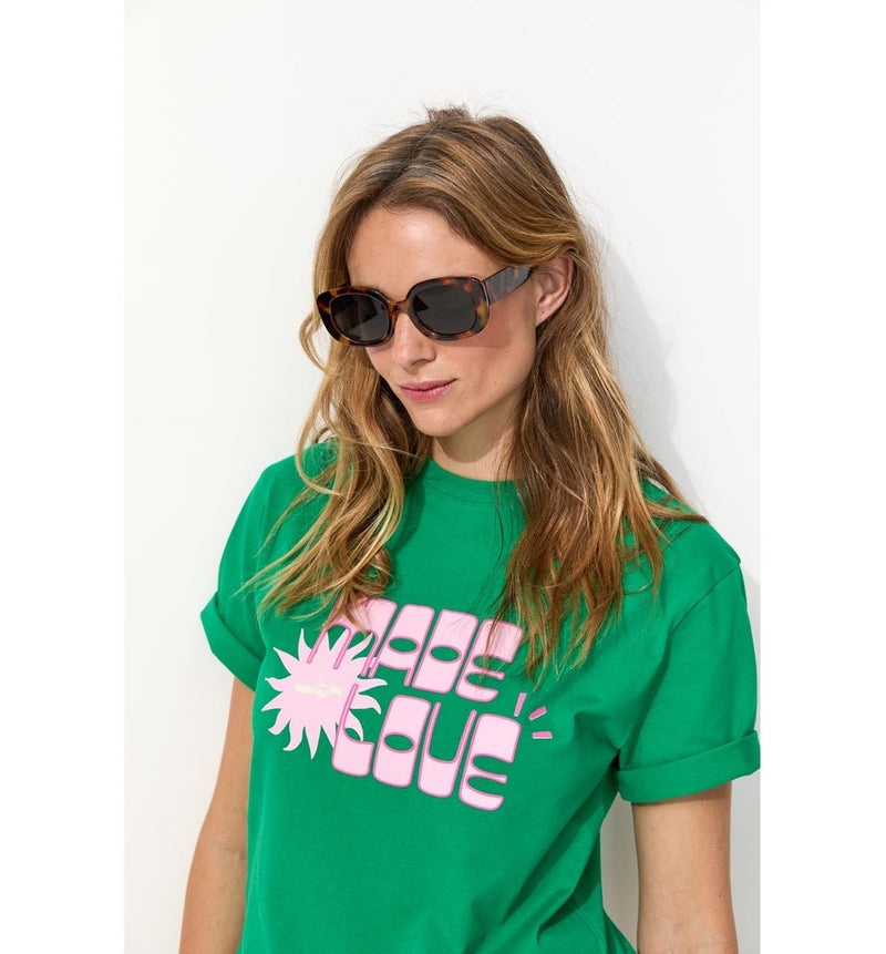 Lunettes de Soleil Femme - Marron Uni Fonce