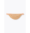Sac-banane en Macramé Irisé - Rose Uni Colore