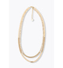 Collier Surfeur 2 Rangs Femme - Jaune Uni Colore