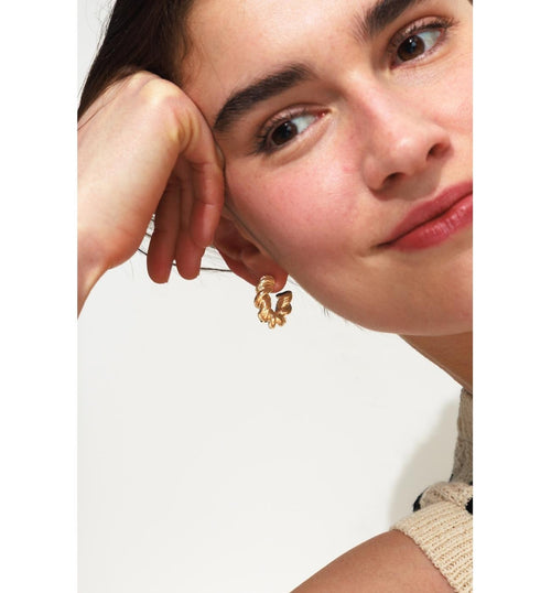 Anneaux Fantaisie Femme - Jaune Uni Colore