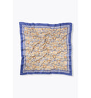 Foulard Motif Paisley Femme - Bleu Imprime