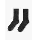 Chaussettes à Paillettes Femme - Gris Uni Fonce