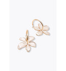 Boucles D'oreilles - Jaune Uni Colore