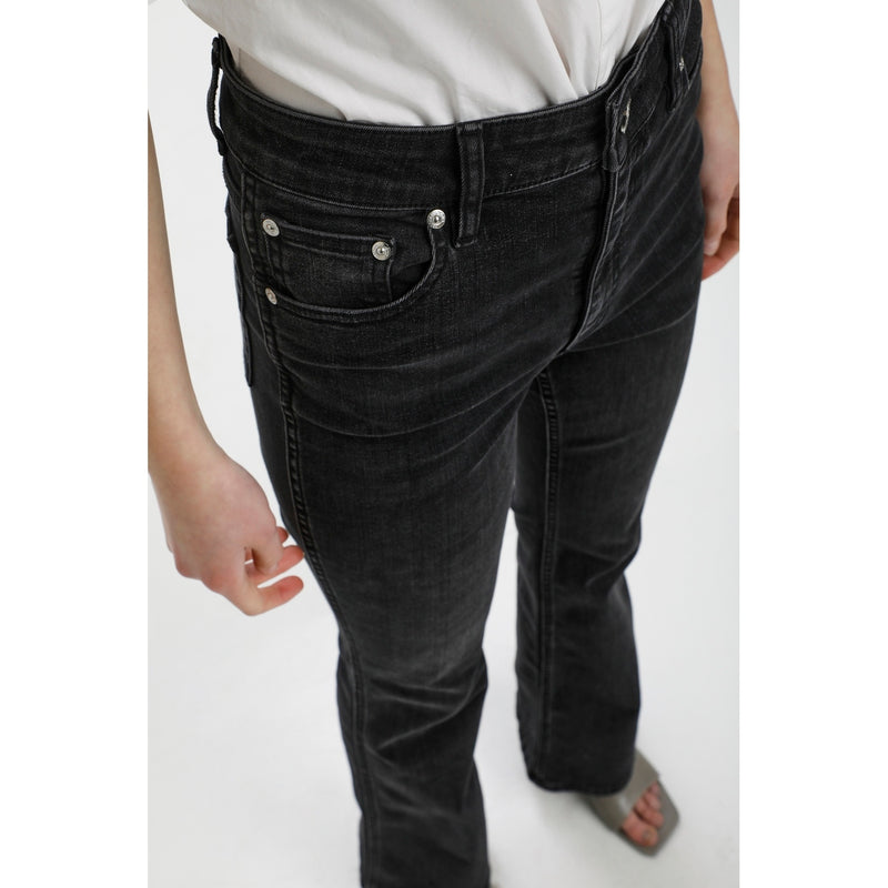 Jeans Emilindagz Hw Flared Jeans Noos - Washed Grey