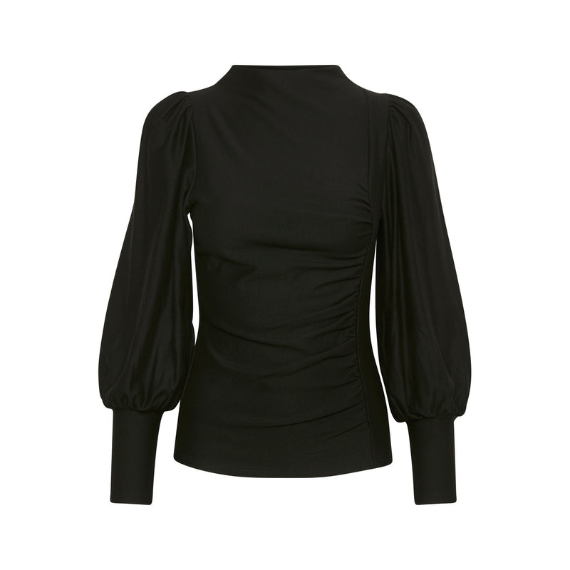 Blouse Rifagz Puff Blouse Noos - Black