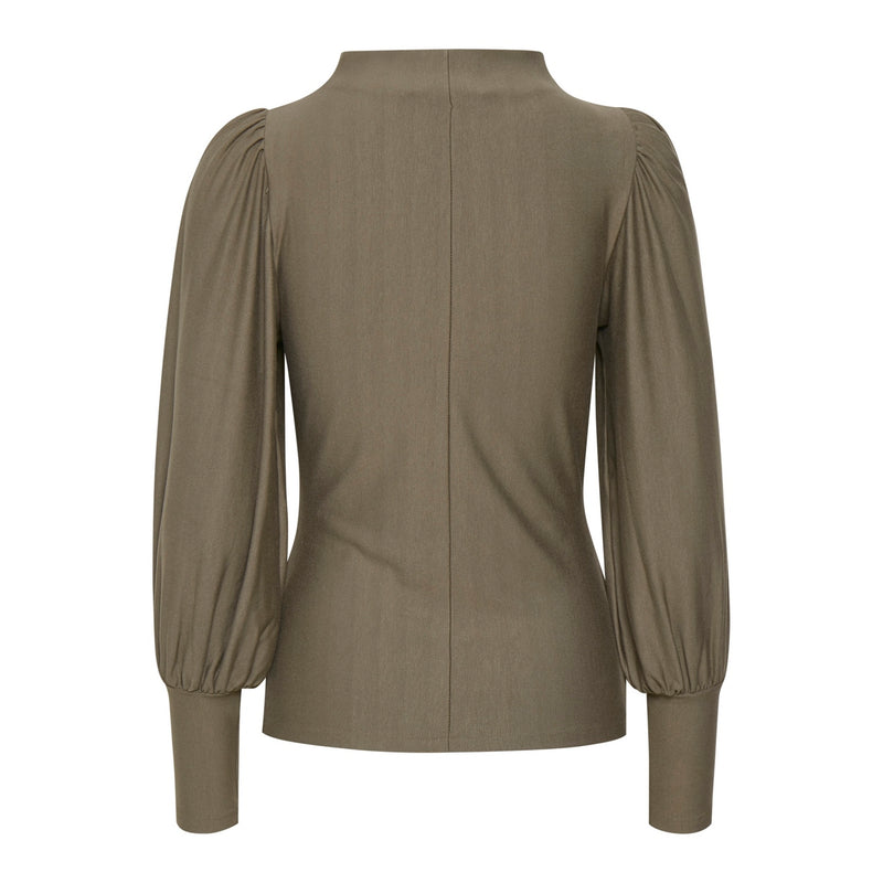 Blouse Rifagz Puff Blouse Noos - Earth