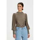 Blouse Rifagz Puff Blouse Noos - Earth