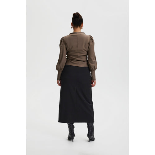 Blouse Rifagz Puff Blouse Noos - Earth