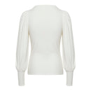Blouse Rifagz Puff Blouse Noos - Egret