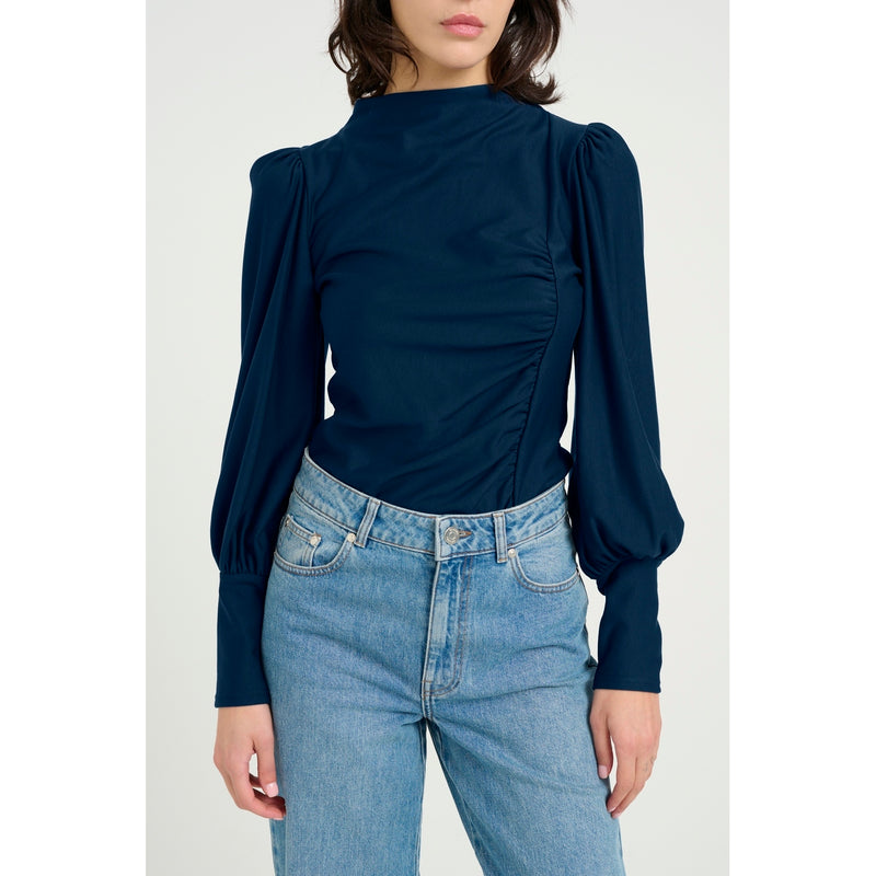Blouse Rifagz Puff Blouse Noos - Dress Blues