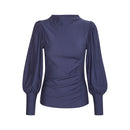 Blouse Rifagz Puff Blouse Noos - Mood Indigo