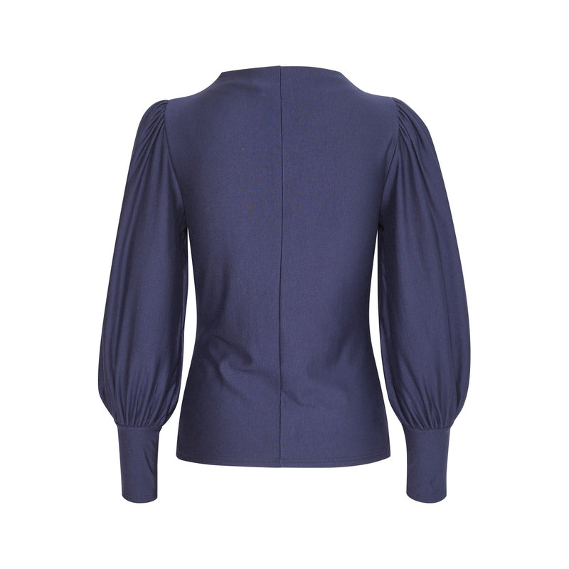 Blouse Rifagz Puff Blouse Noos - Mood Indigo