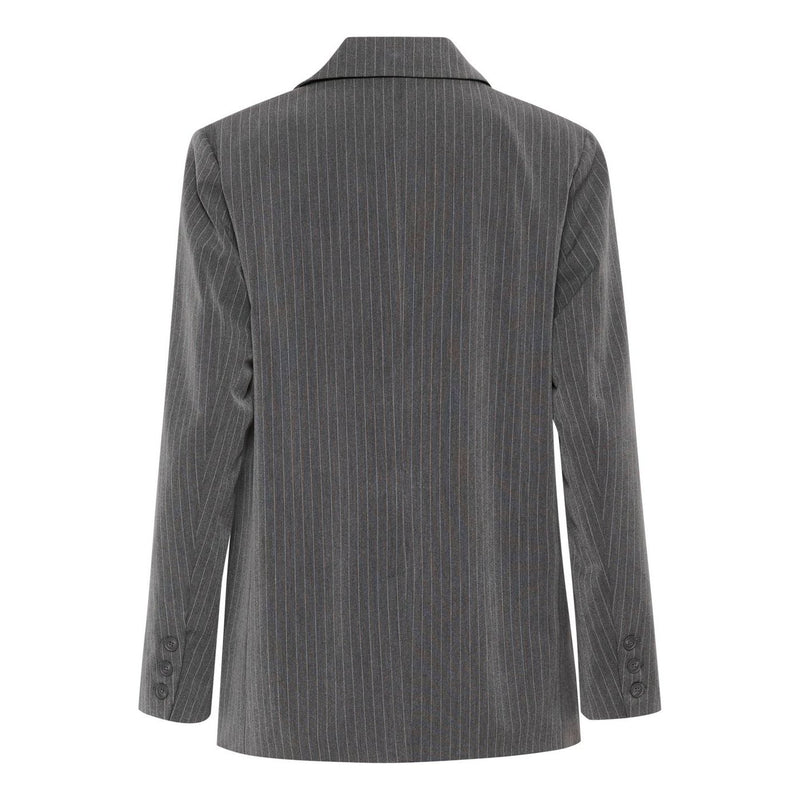 Blazer Joellegz Mel. Pinstripe Blazer 2.0 - Grey Pinstripe