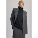 Blazer Joellegz Mel. Pinstripe Blazer 2.0 - Grey Pinstripe