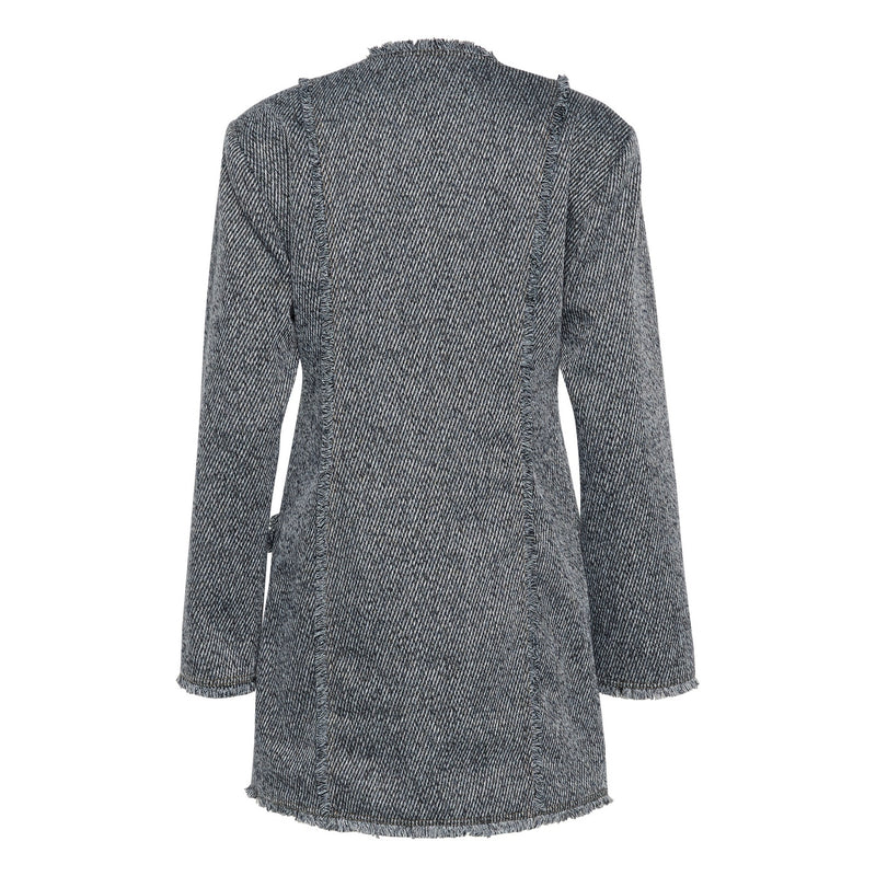 Dress Belmagz Dress - Blue Twill Structure