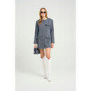 Dress Belmagz Dress - Blue Twill Structure