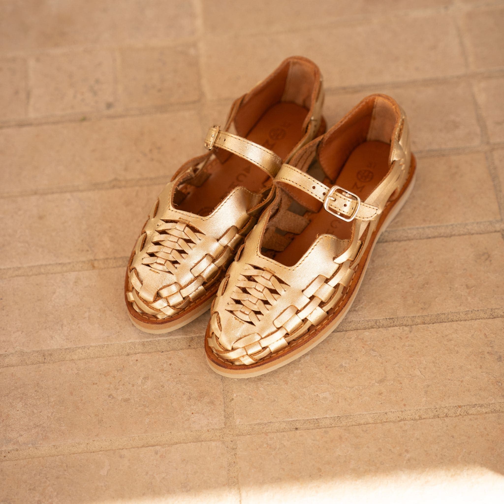 Huaraches Gaby - Champán