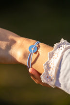 Bracelet Galbe - Bleu Ciel