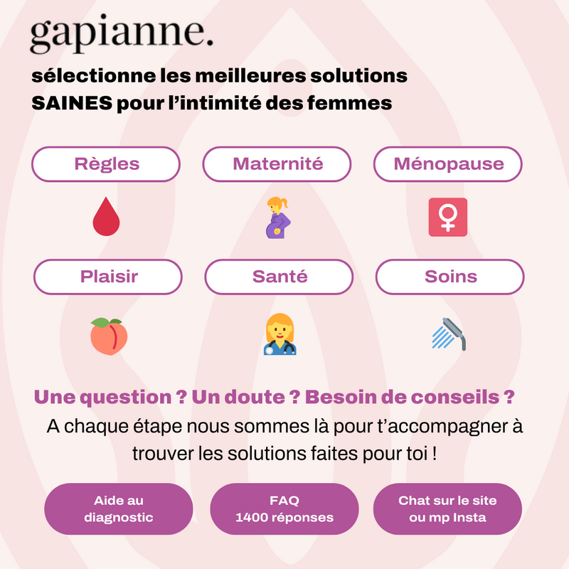 Concept Gapianne et les produits sélectionnés