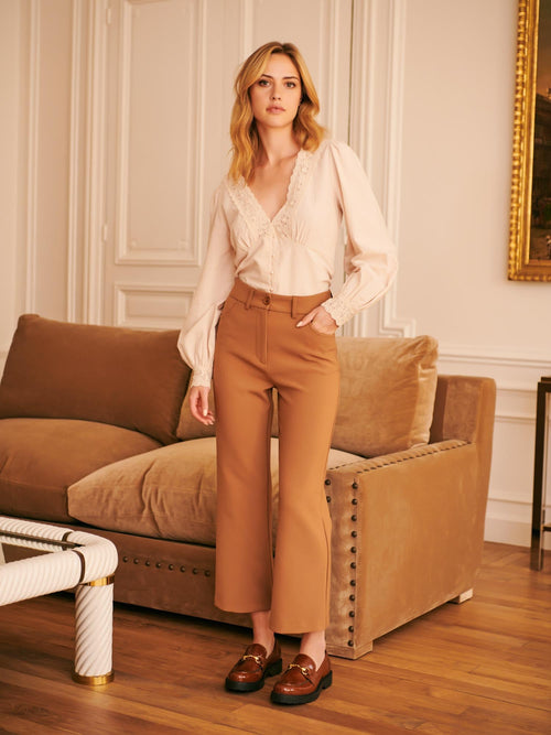 Pantalon Penelope - Marron