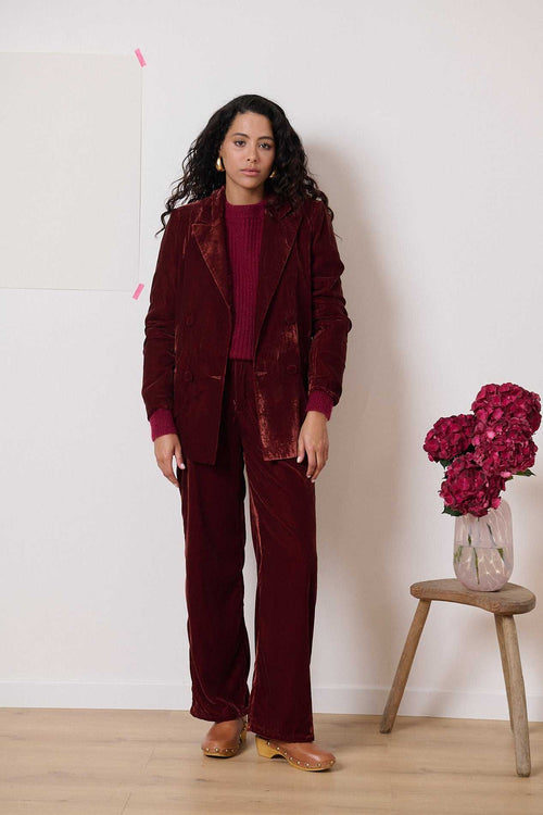 Veste Tresse - Terracotta