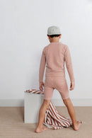 Uv Swim Shorts - Stripe Rust