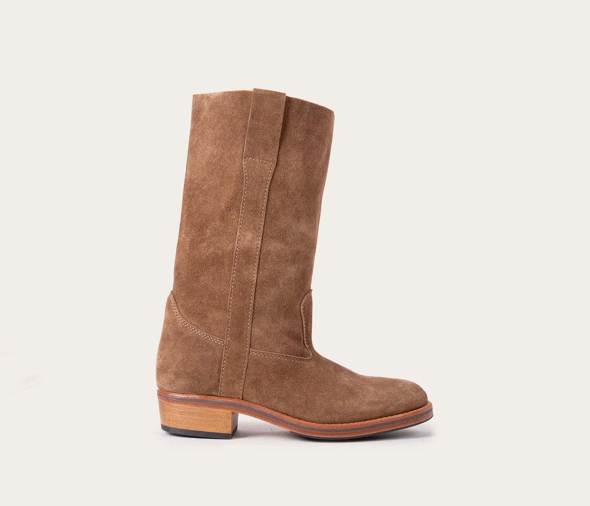 Kozaki Gardian – Welur Taupe – Unisex