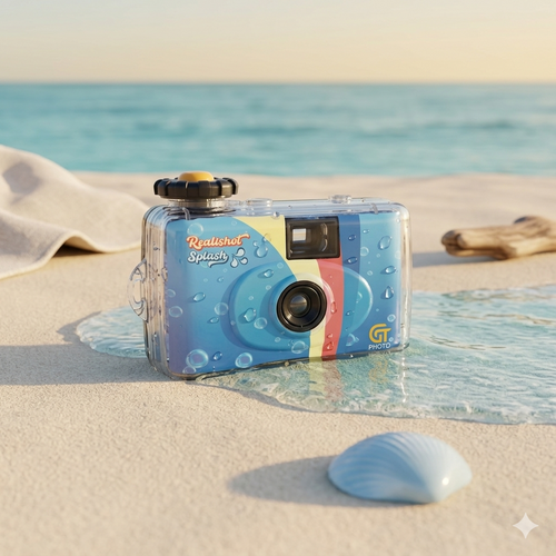 Appareil Photo Jetable Waterproof Realishot Splash - 27 Photos Couleur - GT Photo