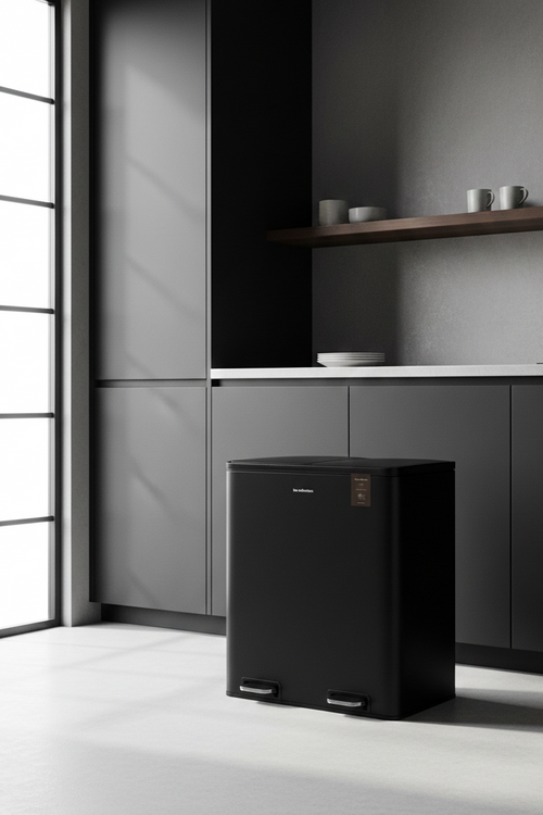 Poubelle De Tri - Noir - 54L/60L