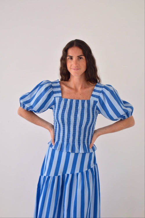 Top Beth Rayas Blue