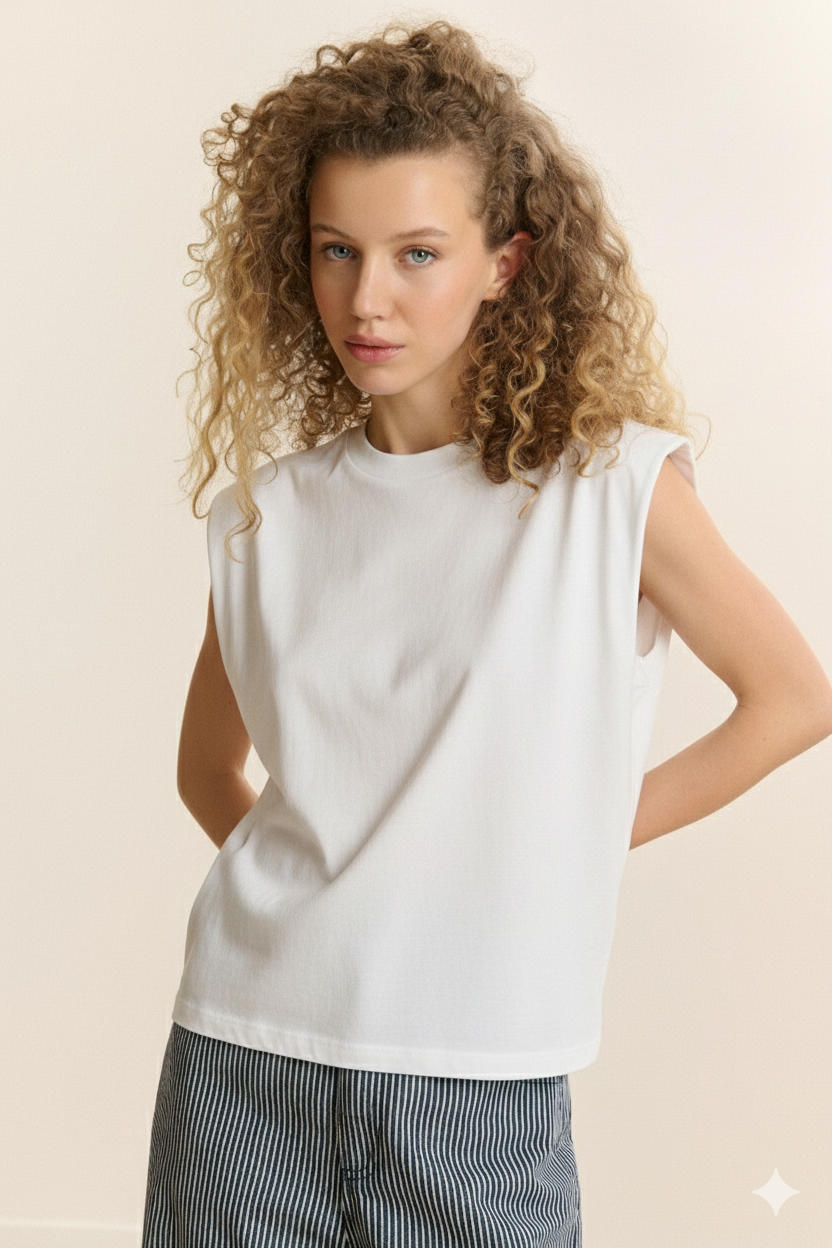 T-Shirt Vivi - Blanc