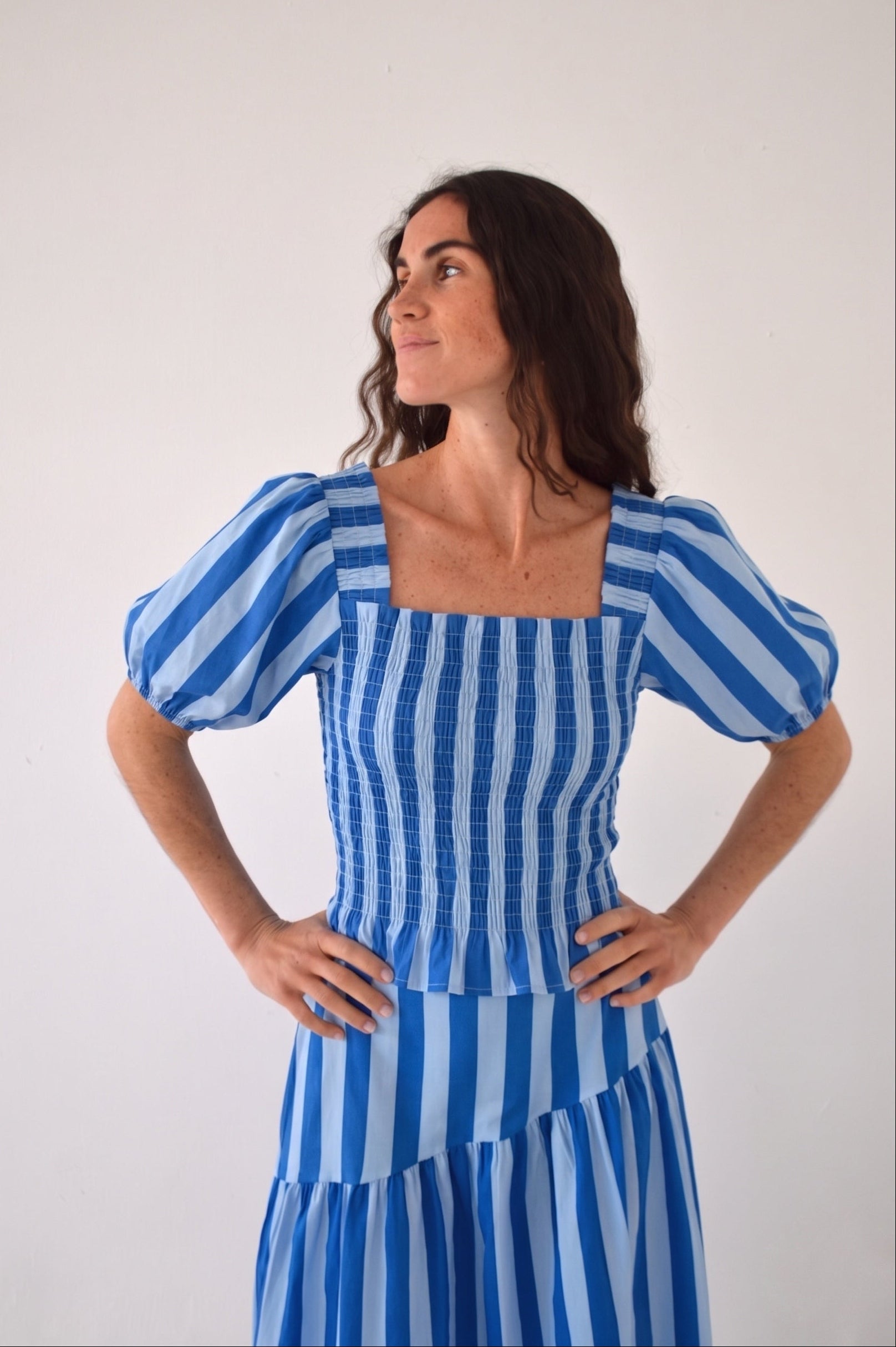 Top Beth Rayas Blue