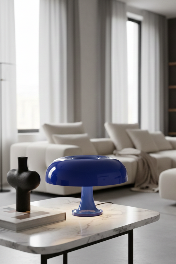 Lampe À Poser - Nessino - Bleu Klein