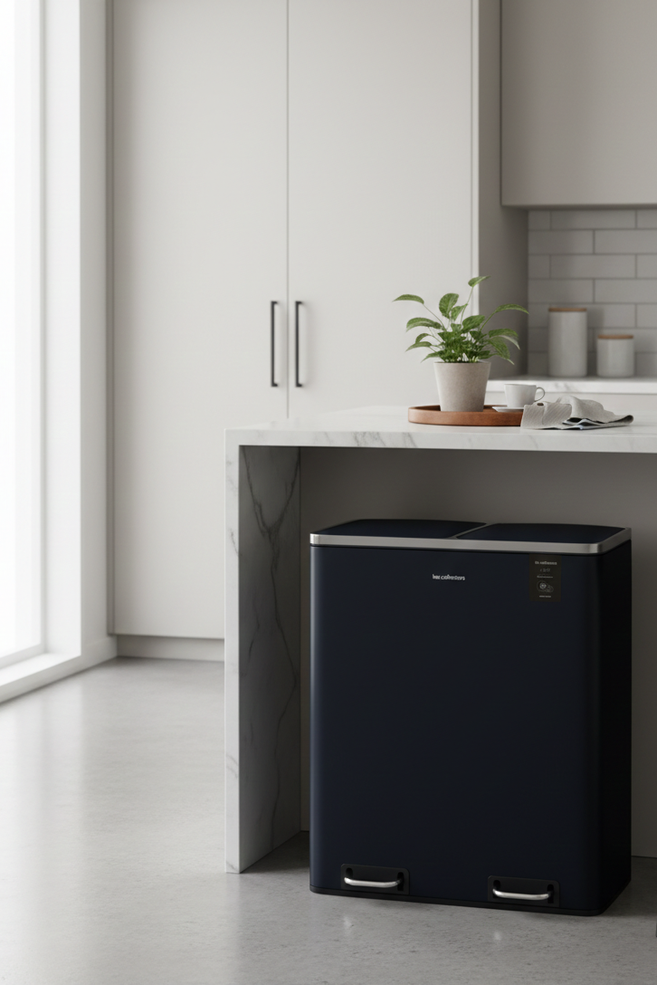 Poubelle De Tri - Bleu Nuit - 54L (3x18L) ou 60L (2x30L)