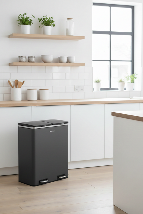 Poubelle De Tri - Gris Anthracite - 54L/60L