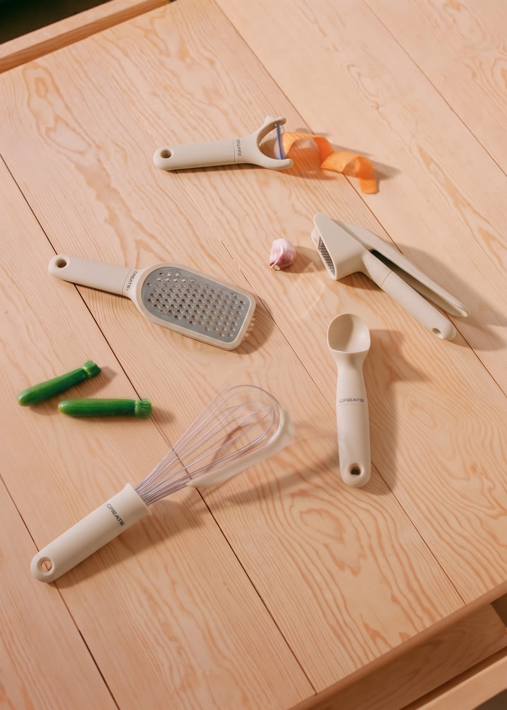 Kitchenware Studio - Pack de 5 utensilios de cocina - Arena
