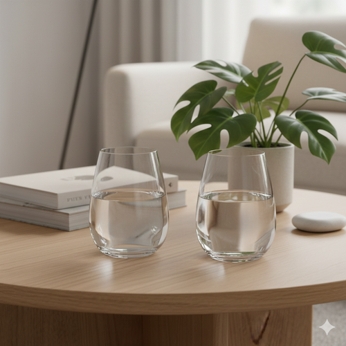 Lot De 2 Gobelets 55 Cl - Altis - Translucide