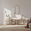 Bona - Étagère 280 Cm 3 Étagères - Chêne & Crème