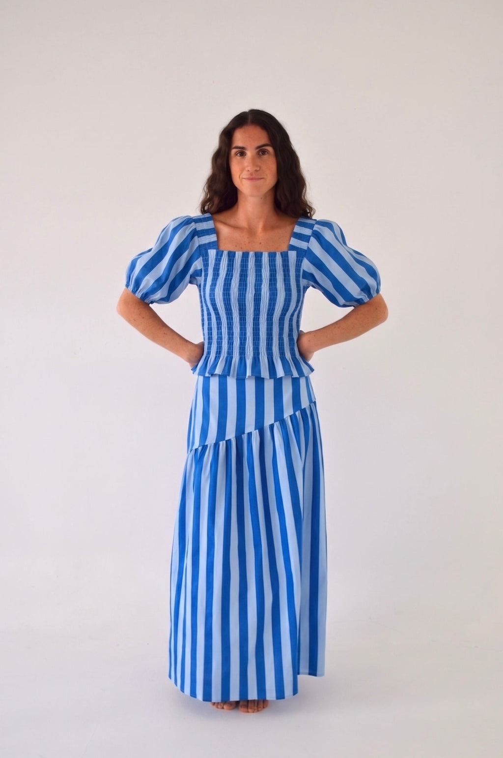 Top Beth Rayas Blue